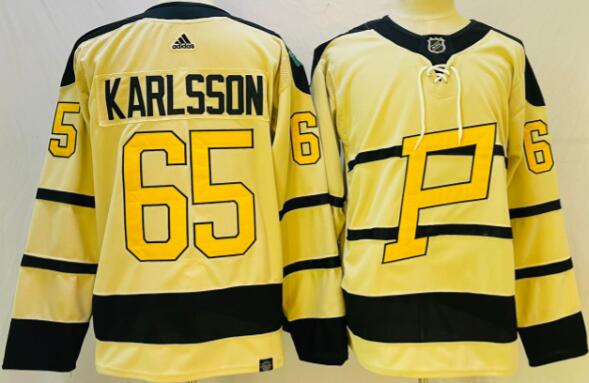 Men's Pittsburgh Penguins Erik Karlsson adidas  stitched Jersey