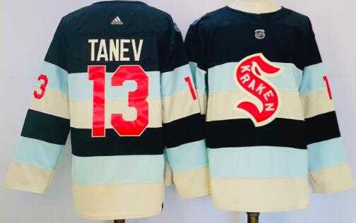 Men's Seattle Kraken Brandon Tanev Fanatics Branded Deep Sea Blue 2024 NHL Winter Classic Breakaway Player Jersey