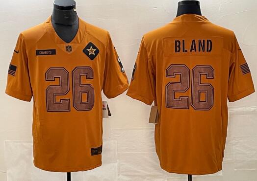 Men's Dallas Cowboys #26 DaRon Bland Salute To Service Limited Football Stitched Jersey