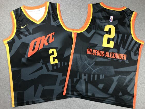 Kid's Shai Gilgeous-Alexander Oklahoma City Thunder Nike Unisex 2023/24 Stitched Jersey