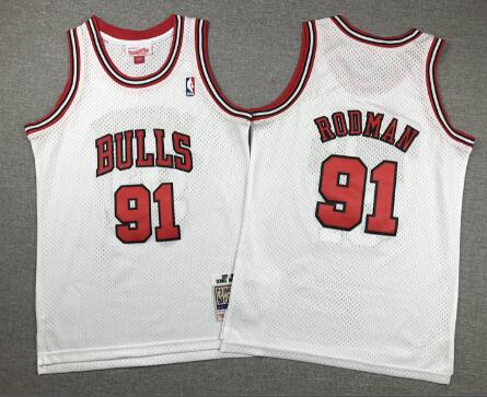 Kid's Dennis Rodman Chicago Bulls Mitchell & Ness jersey
