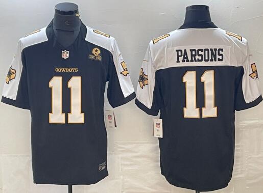 Men's Dallas Cowboys #11 Micah Parsons stitched jersey