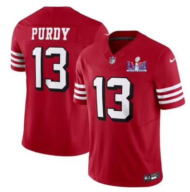Men's San Francisco 49ers #13 Brock Purdy New  Stitched Jersey