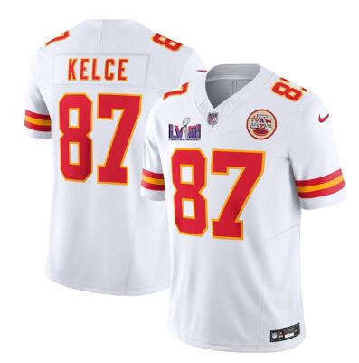 Men’s Kansas City Chiefs #87 Travis Kelce jersey