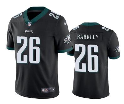 Men's Philadelphia Eagles #26 Saquon Barkley Black Vapor Untouchable Limited Football Stitched Jersey