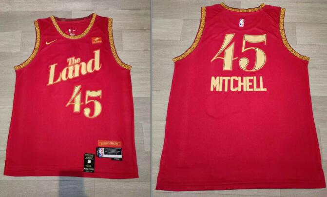 Men's   Donovan Mitchell City Edition  Stitched Jersey