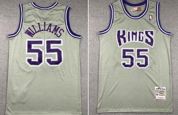 Men's Kings Jason Williams 55 Jersey