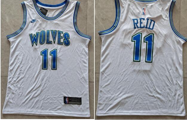 Men's Minnesota Timberwolves Naz REID stitched Jersey