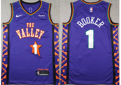 Men's Phoenix Suns #35 Kevin Durant Purple 2024-25 City Edition Stitched Basketball Jersey