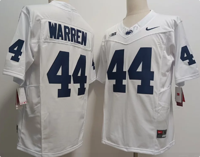 Tyler Warren Penn State Nittany Lions Nike NIL Football Stitched Jersey