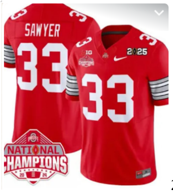 Jack Sawyer National Champions MEN Stitched Jersey