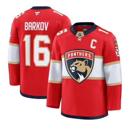 Fanatics Panthers #16 Aleksander Barkov Red Home Men Stitched NHL Jersey