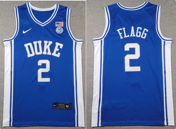 Men's Duke Blue Devils #2 Cooper Flagg Alternate College Basketball Jersey