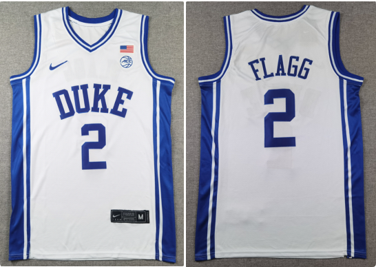 Men's Duke Blue Devils #2 Cooper Flagg Alternate College Basketball Jersey