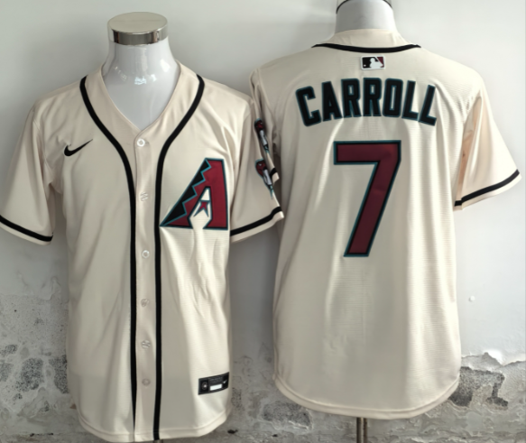 Nike Men's Corbin Carroll Arizona Diamondbacks Stitched Jersey