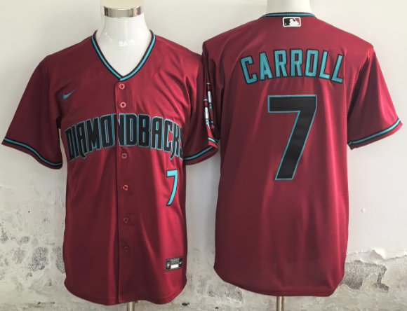 Nike Men's Corbin Carroll Arizona Diamondbacks Stitched Jersey