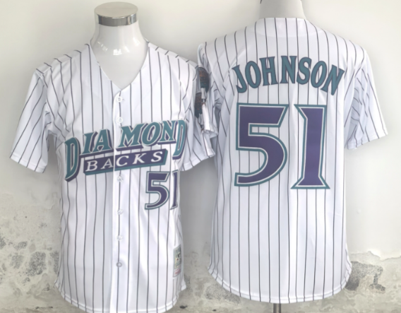 Randy Johnson Arizona Diamondbacks  Throwback stitched Jersey