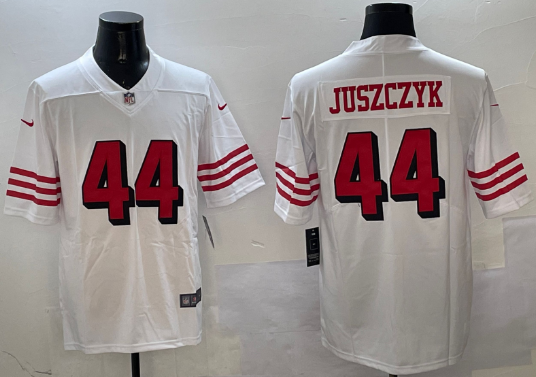 Nike 49ers #44 Kyle Juszczyk Men Stitched Jerseys