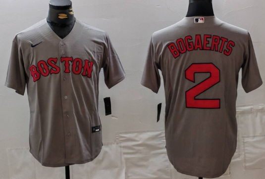 Men's Boston Red Sox #2 Xander Bogaerts  Cool Base Stitched Baseball Jersey