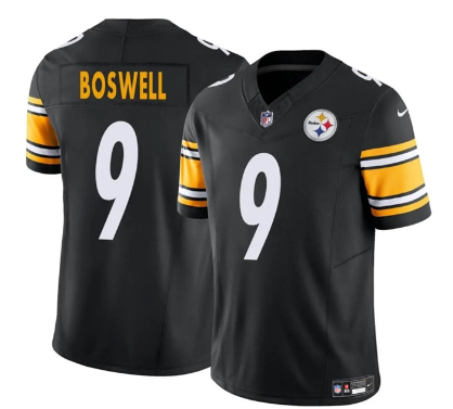 Men's Pittsburgh Steelers #9 Chris Boswell  Stitched Jersey