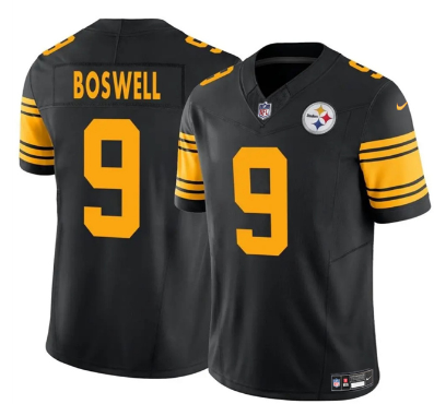 Men's Pittsburgh Steelers #9 Chris Boswell  Stitched Jersey