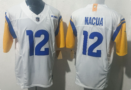 Men's Los Angeles Rams Puka Nacua Nike stitched Jersey
