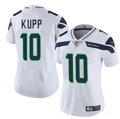 Women's Seattle Seahawks #10 Cooper Kupp  2025 Vapor Limited Football Stitched Jersey(Run Small)
