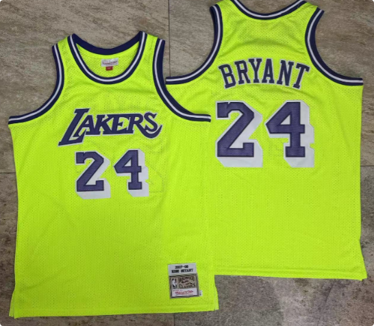 Men Koby Bryant Embroidery jersey