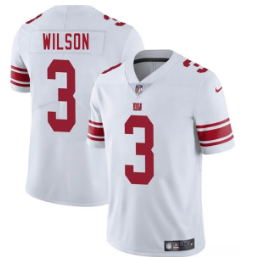 Men's New York Giants #3 Russell Wilson  2025 Vapor Untouchable Limited Football Stitched Jersey