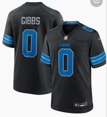 Men's Detroit Lions Jahmyr Gibbs Nike Stitched Men's Jersey