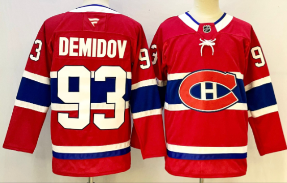 Montreal Canadiens #93 Ivan Demidov Men's Stitched Jersey