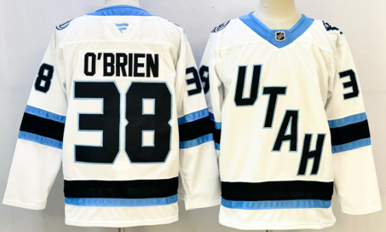 Men's Utah Hockey Club #38 Liam O'Brien  2024-25 Stitched Jersey