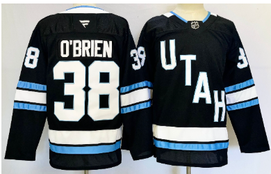 Men's Utah Hockey Club #38 Liam O'Brien  2024-25 Stitched Jersey