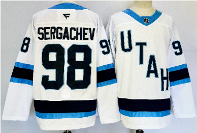 Men's Utah Hockey Club #98 Mikhail Sergachev  2024-25 Stitched Jersey