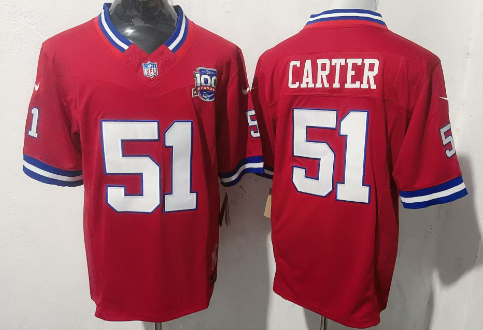 Men's New York Giants #51 Abdul Carter Football Stitched Jersey