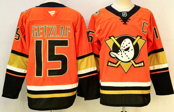 2025 New Fanatics Anaheim ducks 15 Ryan Getzlaf men ice hockey nhl jerseys
