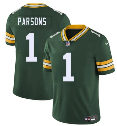 Men's Green Bay Packers Micah Parsons Nike Green stitched Jersey