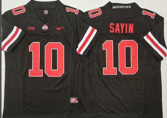Ohio State Buckeyes Nike men's #10 Julian Sayin Stitched Jersey Ohio State Buckeyes Nike men's #10 Julian Sayin Stitched Jersey