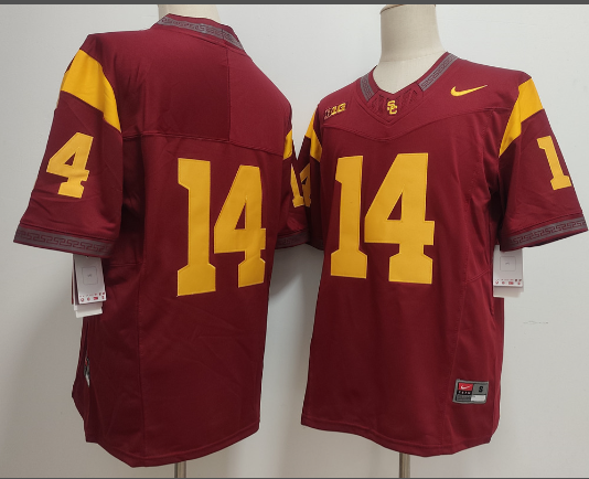 USC Trojans #14 Jayden Maiava men stitched jersey USC Trojans #14 Jayden Maiava men stitched jersey
