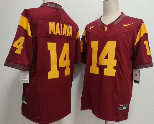 USC Trojans #14 Jayden Maiava men stitched jersey USC Trojans #14 Jayden Maiava men stitched jersey