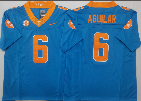 Tennessee Vols Joey Aguilar #6 jersey Tennessee Vols Joey Aguilar #6 jersey
