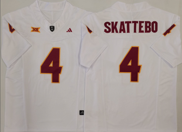 Arizona Sun Devils Black #4 SKATTEBO Arizona Sun Devils Black #4 SKATTEBO