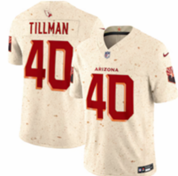 Men's Arizona Cardinals #40 Pat Tillman 2025 Rivalries Collection stitched Jersey Men's Arizona Cardinals #40 Pat Tillman 2025 Rivalries Collection stitched Jersey