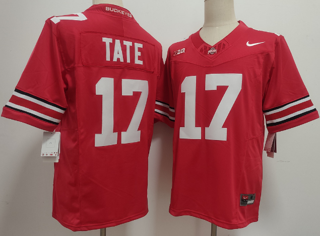 Ohio State Buckeyes #17 Carnell Tate Ohio State Buckeyes #17 Carnell Tate