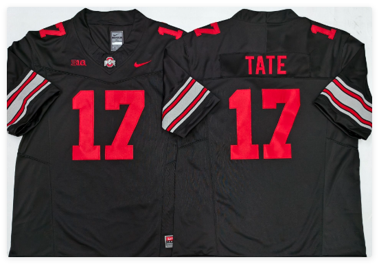 Ohio State Buckeyes Red #25 JACKSON Men's Jersey Ohio State Buckeyes Red #25 JACKSON Men's Jersey