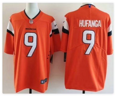 Men's Denver Broncos #9 Talanoa Hufanga Limited stitched Jersey Men's Denver Broncos #9 Talanoa Hufanga Limited stitched Jersey
