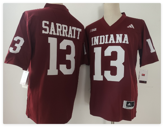 Indiana Hoosiers #13 Elijah Sarratt men jersey