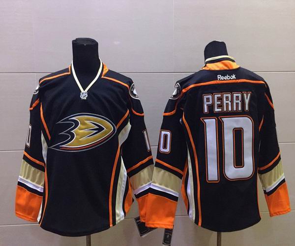 Reebok Anaheim Ducks 10 Corey Perry black men ice hockey nhl jerseys