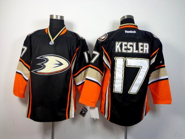 Reebok Anaheim Ducks Ryan Kesler 17 black men ice hockey nhl jerseys