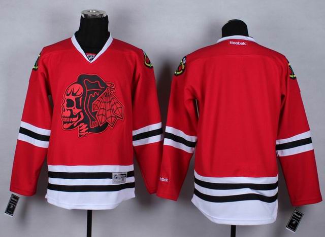 Reebok Chicago Blackhawks blank red Ice Hockey Jerseys
